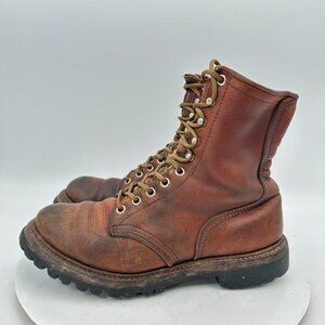 Red Wing Irish Setter Sport Boots 6.5D USA Made Leather Work Boots